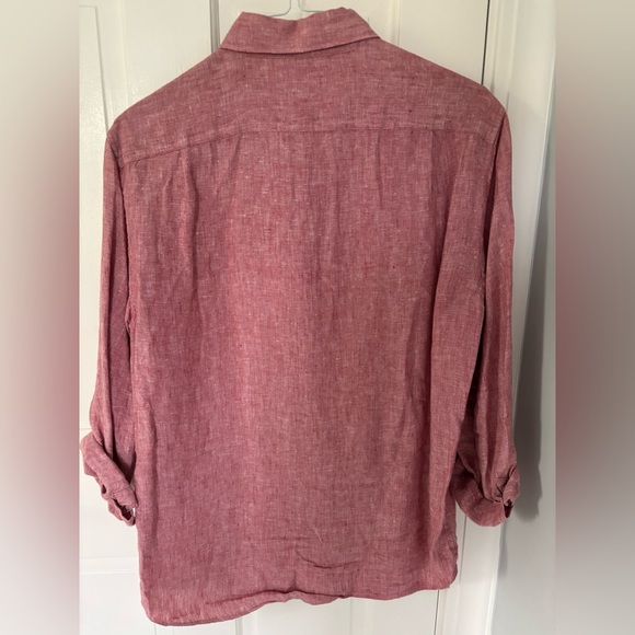 J. Crew Men's Linen Shirt - Picture 4 of 4